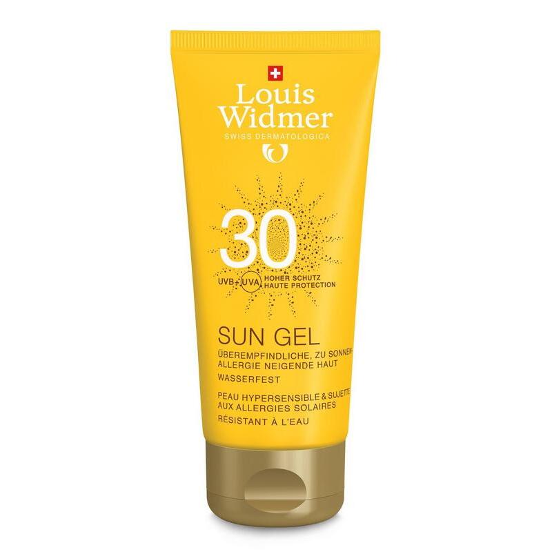 Louis Widmer Sun gel 30 zonder parfum 100ml