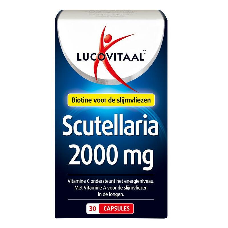 Lucovitaal Scutellaria 2000mg caps 30ca