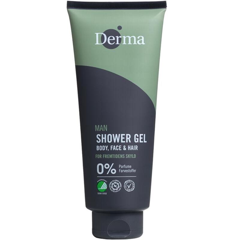 Derma Man douchegel body & face 350ml