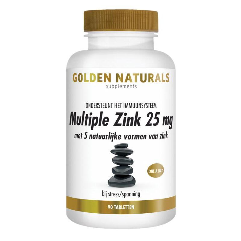 Golden Naturals Multiple zink 25mg 90tb