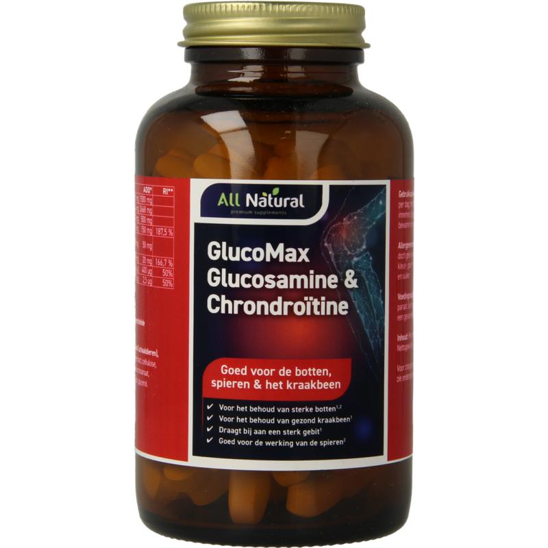 All Natural GlucoMax glucosamine & chondroitine 120tb
