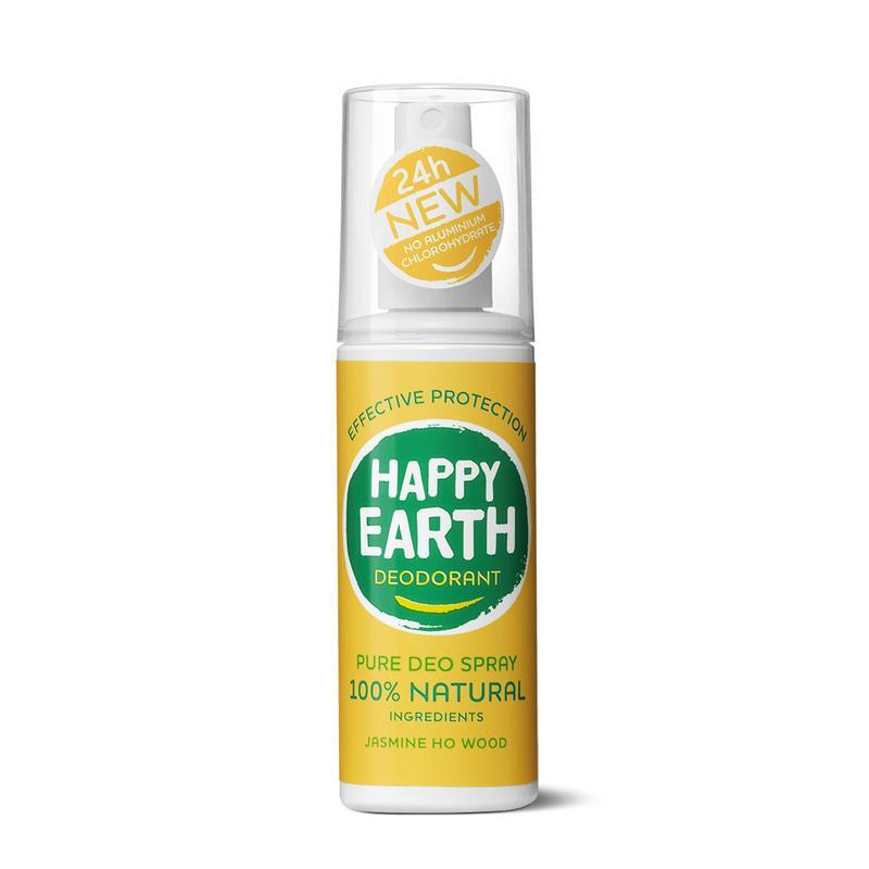 Happy Earth Deodorant spray jasmine ho wood 100ml