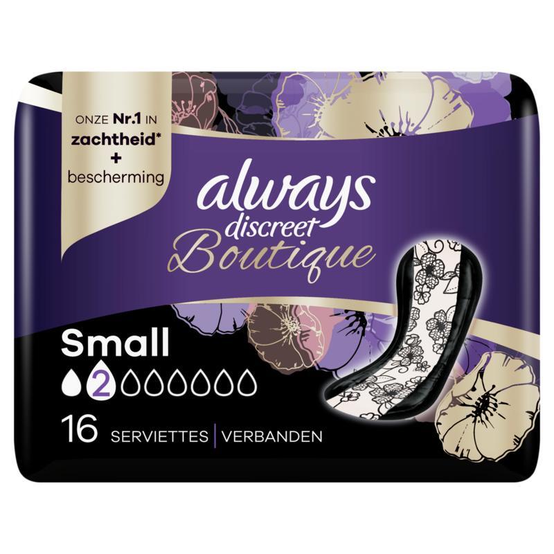 Always Discreet boutique verband voor urineverlies medium 16st