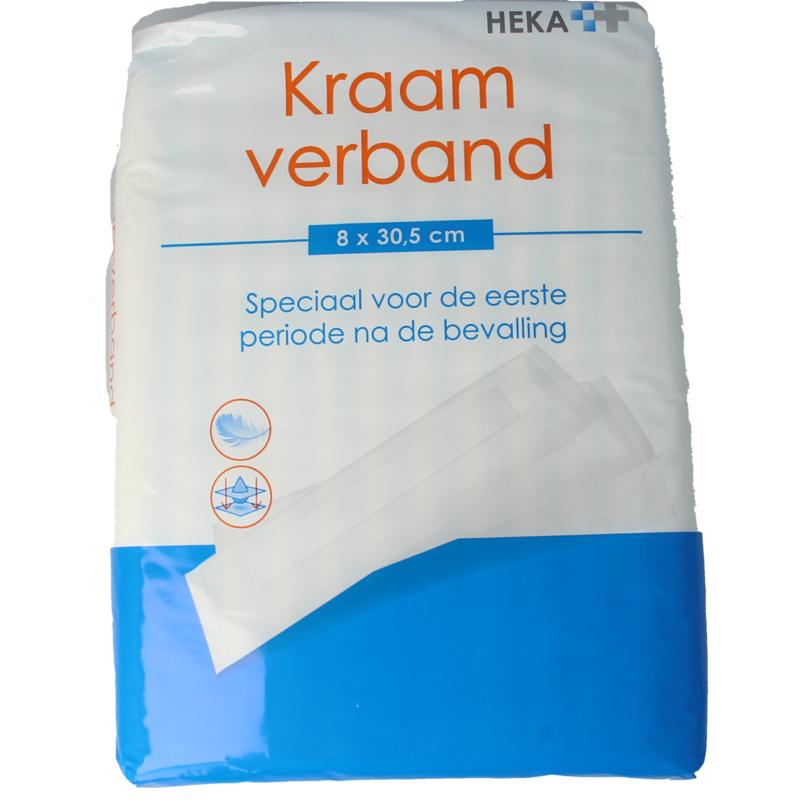 Heka Kraamverband 8 x 30.5cm 12st