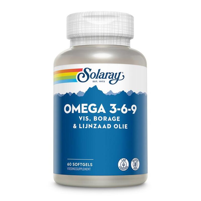 Solaray Omega 3 6 9 60sft