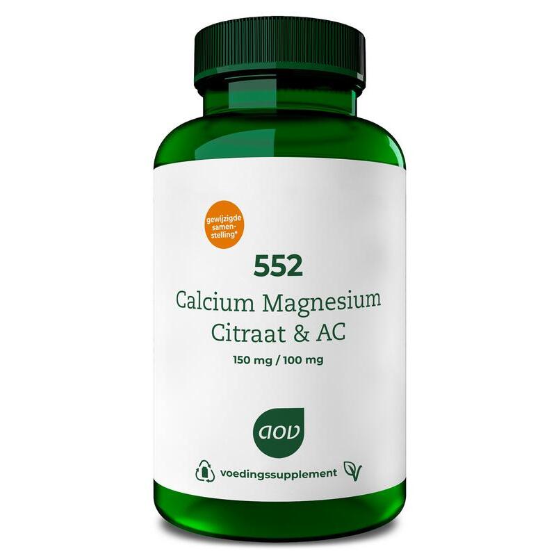 AOV 552 Calcium & magnesium citraat AC 60tb