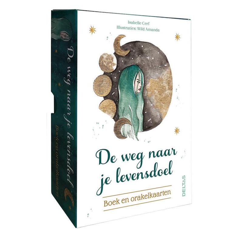 Deltas De weg naar je levensdoel boek en orakelkaarten 1set