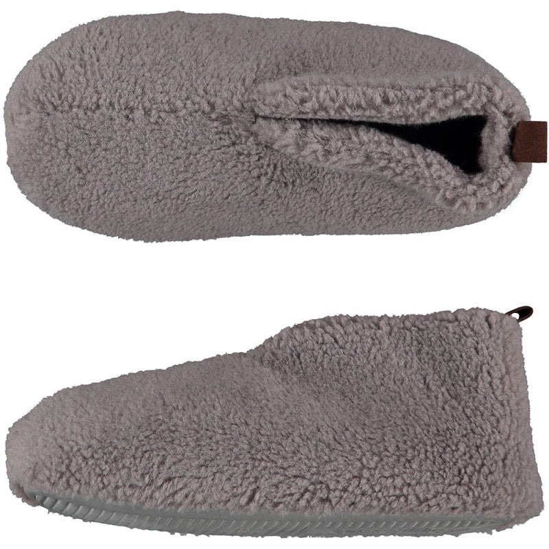 Apollo Slof dames teddy grijs 37/38 1paar