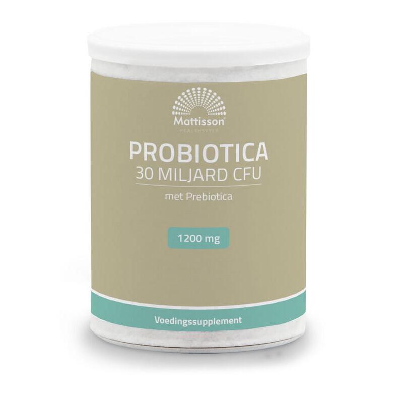 Mattisson Probiotica 30 miljard CFU met prebiotica 125g