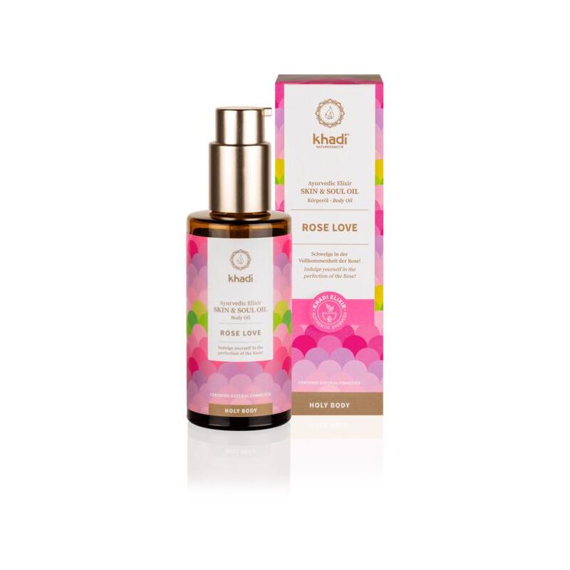Khadi Ayurvedic holy body rose love 100ml
