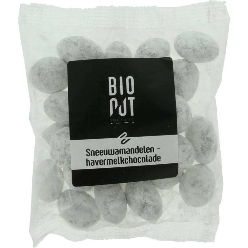 Bionut Sneeuwamandelen havermelkchocolade bio 150g