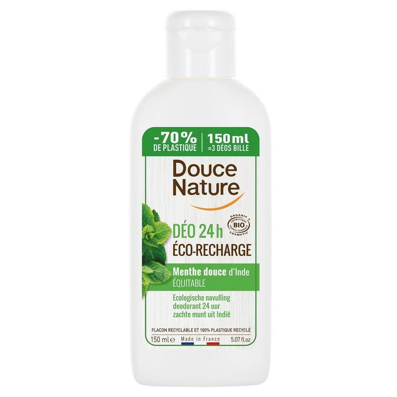 Douce Nature Deodorant mint navulling 150ml