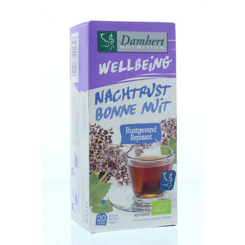 Damhert Tea time goede nachtrust thee bio 20st