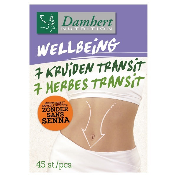 Damhert 7 Kruidentabletten laxeer 45tb