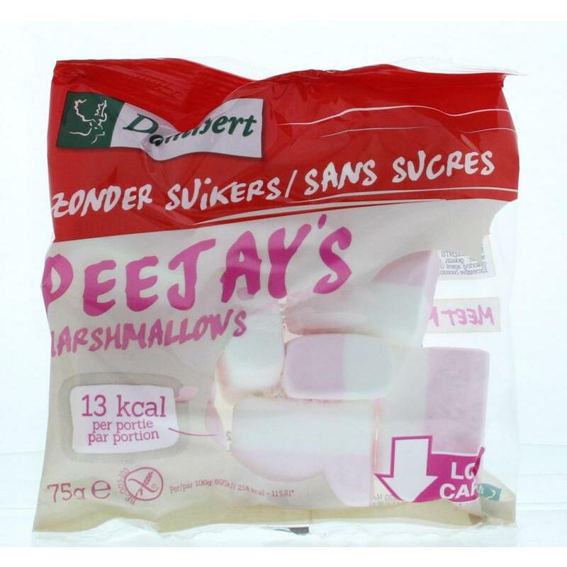 Damhert Peejays marshmallows 75g