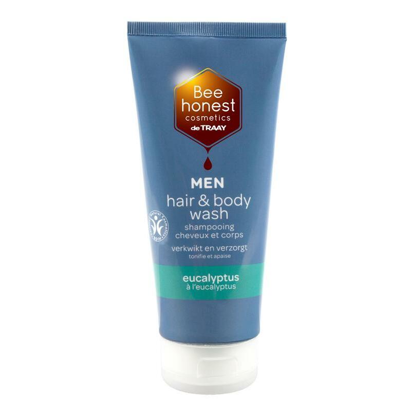 Traay Bee Honest Hair & body wash men eucalyptus 200ml