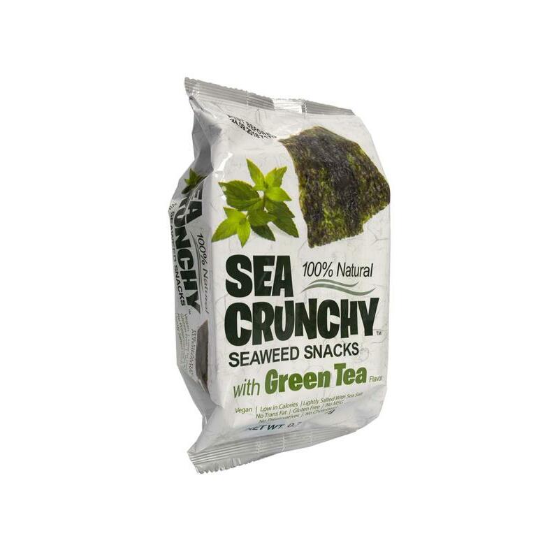 Sea Crunchy Nori zeewier snacks groene thee 10g