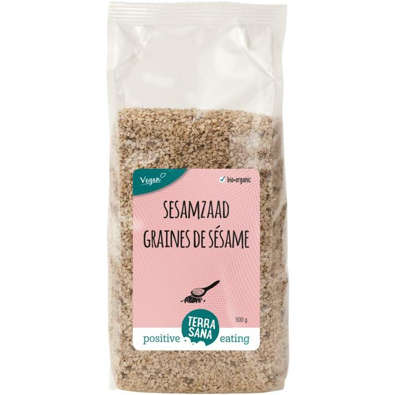 Terrasana RAW Sesamzaad bruin bio 500g