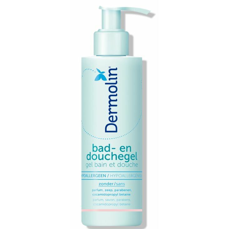 Dermolin Bad en douchegel CAPB vrij 200ml
