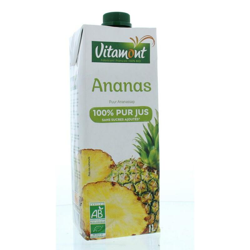 Vitamont Ananassap pak bio 1000ml
