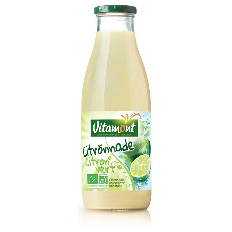 Vitamont Citronnade basis van limoensap bio 750ml