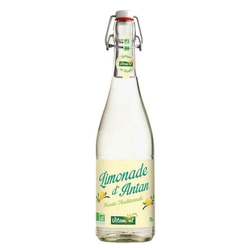 Vitamont Citroenlimonade bruisend authentiek recept bio 750ml