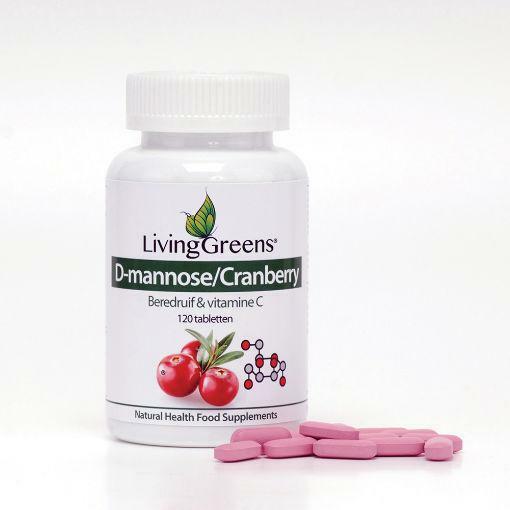 Livinggreens Cranberry met D Mannose 120tb