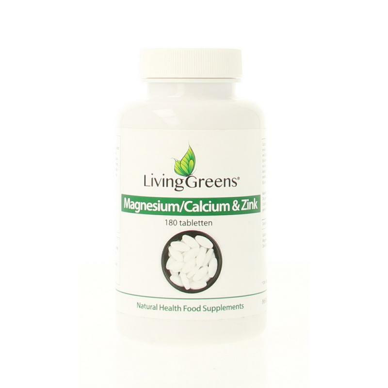 Livinggreens Magnesium calcium zink 180tb