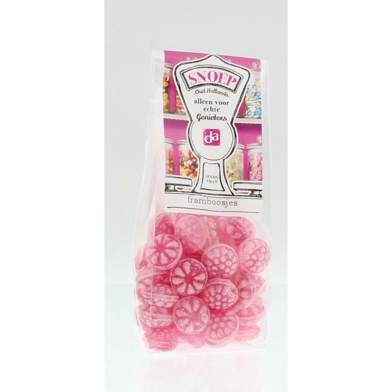 DA Zoetwaren framboosjes 150g