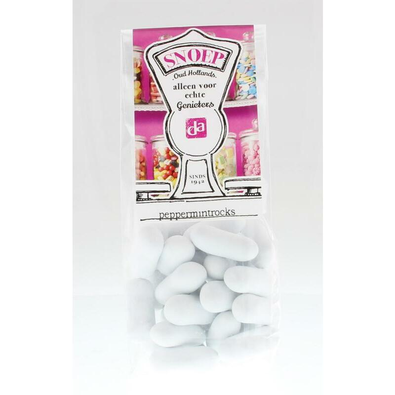 DA Zoetwaren peppermint rocks 150g