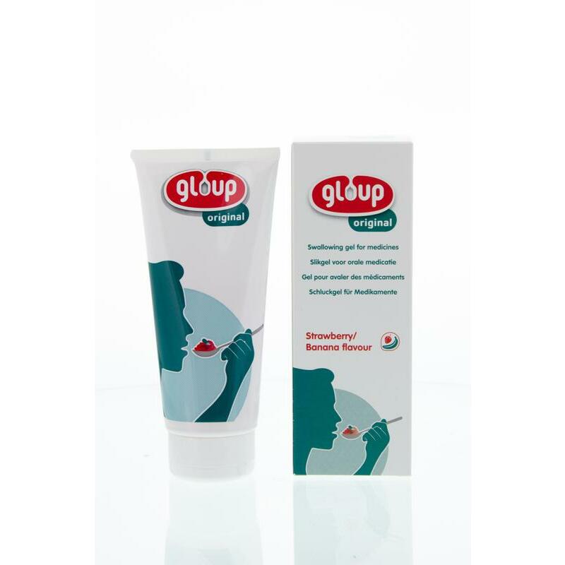 Gloup Original medicatie inname gel aardbei banaan 150ml
