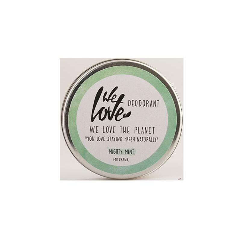 We Love The planet 100% natural deodorant mighty mint 48g