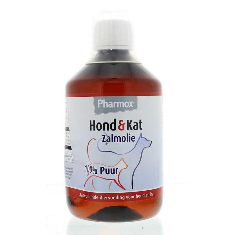 Pharmox Hond & kat zalmolie 100% puur 425ml