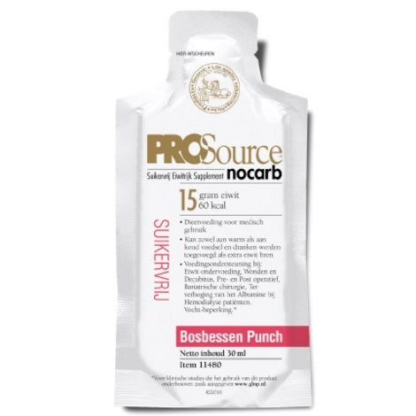 Prosource Nocarb bosbessen 42sach