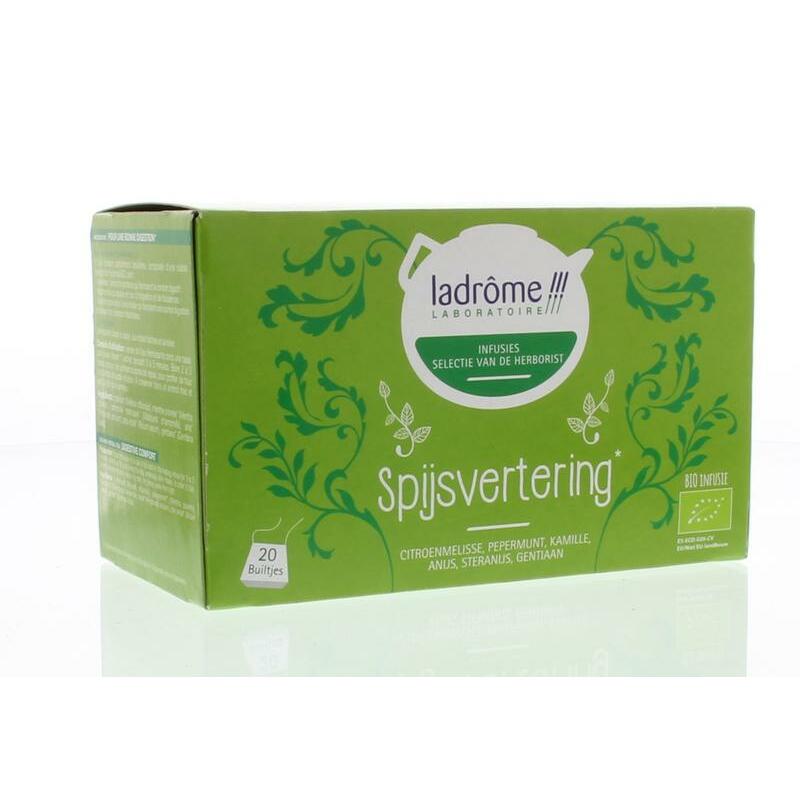 Ladrome Spijsvertering kruidenthee 1.5 gram bio 20zk