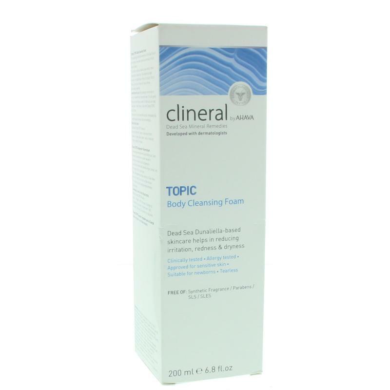 Ahava Clineral topic body cleansing foam 200ml