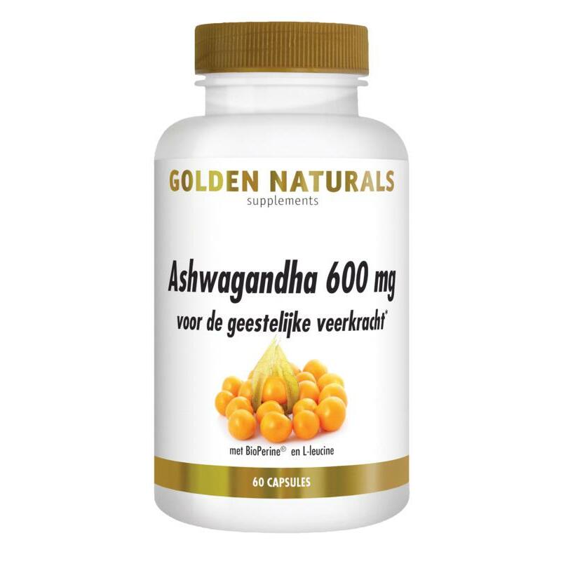 Golden Naturals Ashwagandha 600 mg 60vc