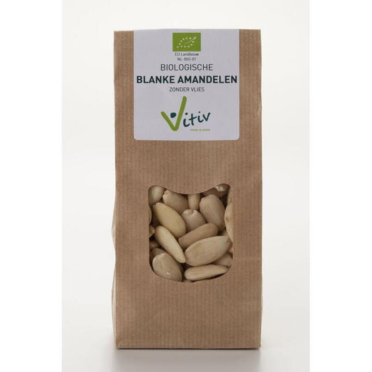 Vitiv amandelen zonder vlies bio 1000g