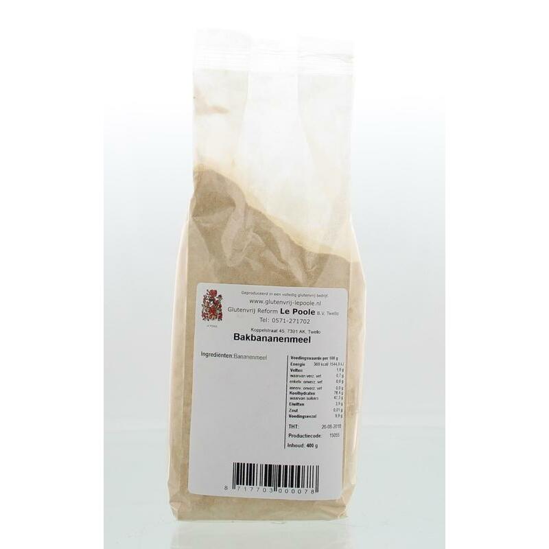 Le Poole Bakbananenmeel 400g