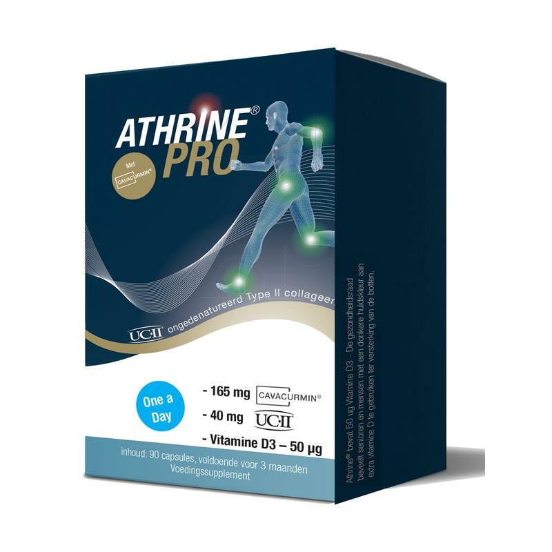 Athrine PRO - UC-II Cavacurmin en Vitamine D3 90ca