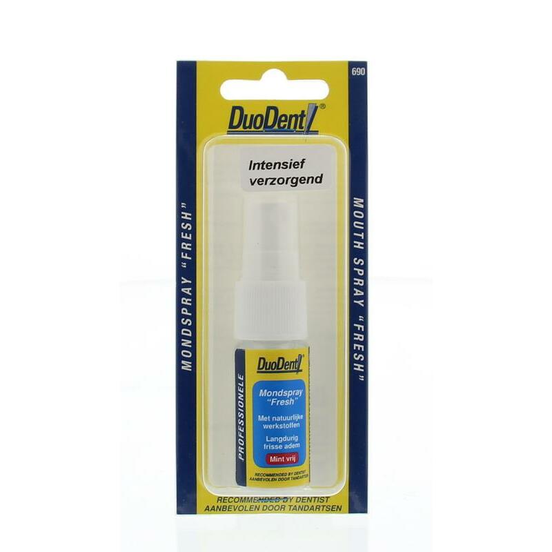 Duodent Mondspray fresh mintvrij 11ml