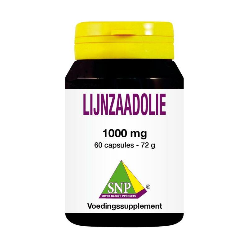 SNP Lijnzaadolie 1000 mg 60ca