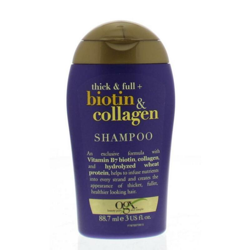 OGX Shampoo thick and full collagen 89ml