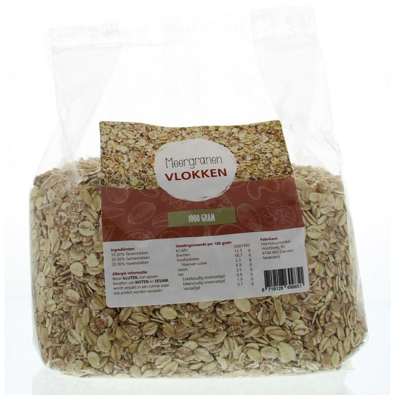 Mijnnatuurwinkel Meergranen vlokken 1000g