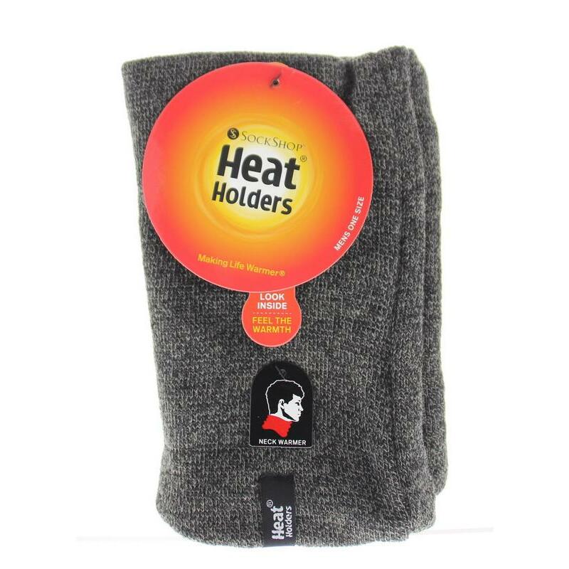 Heat Holders Mens neck warmer one size charcoal 1st