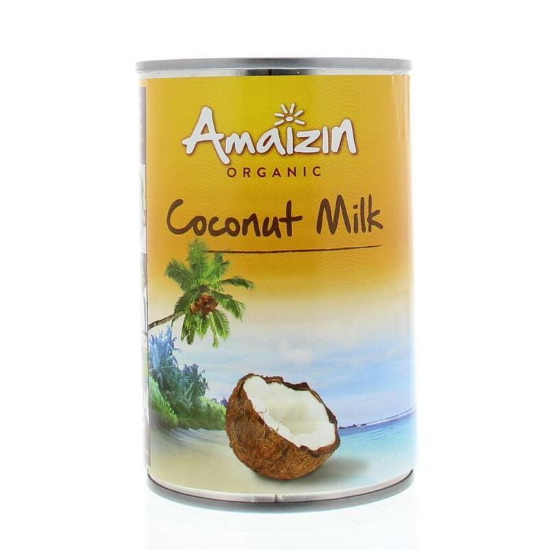 Amaizin Cocosmelk zonder guargom bio 400ml