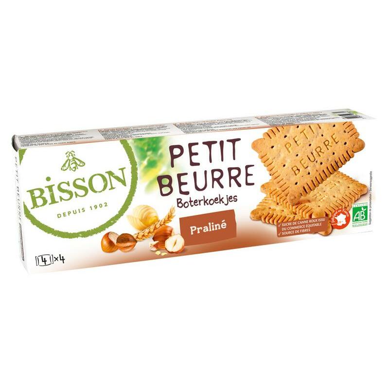 Bisson Biscuitjes met praline bio 150g