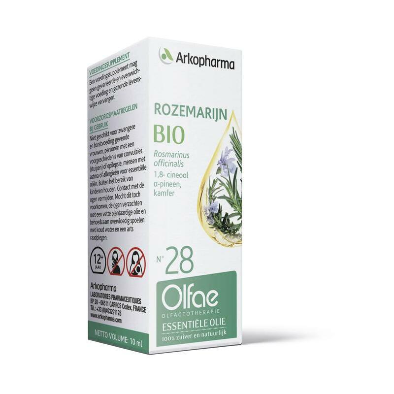 Olfae Rozemarijn met cineol 28 bio 10ml