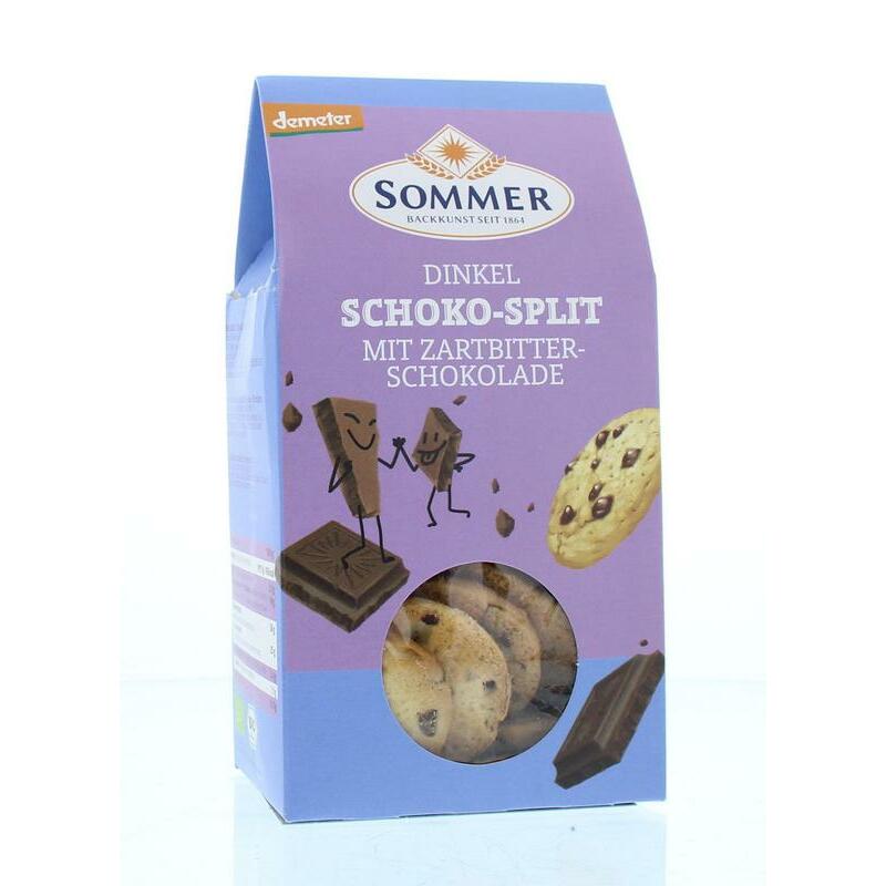 Sommer Spelt koekjes chocosplit bio 150g