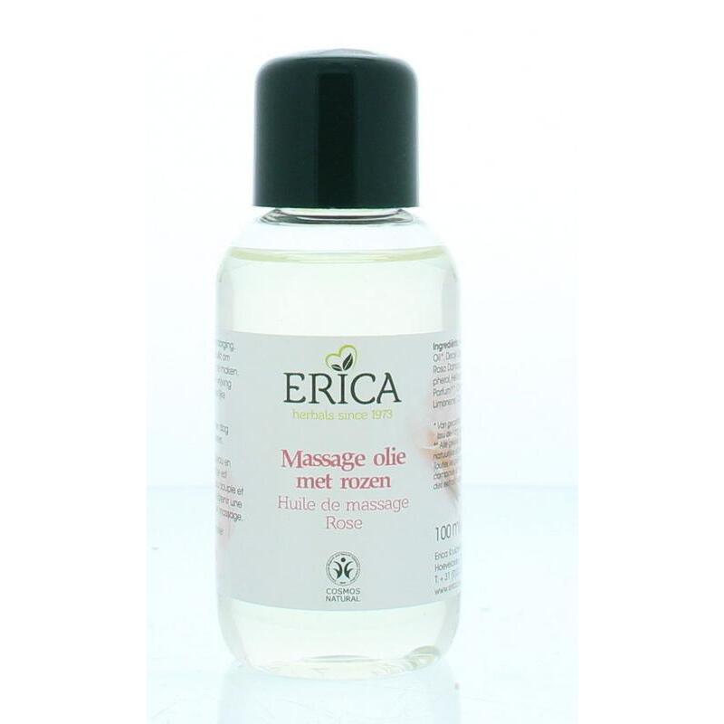 Erica Massageolie met rozen 100ml
